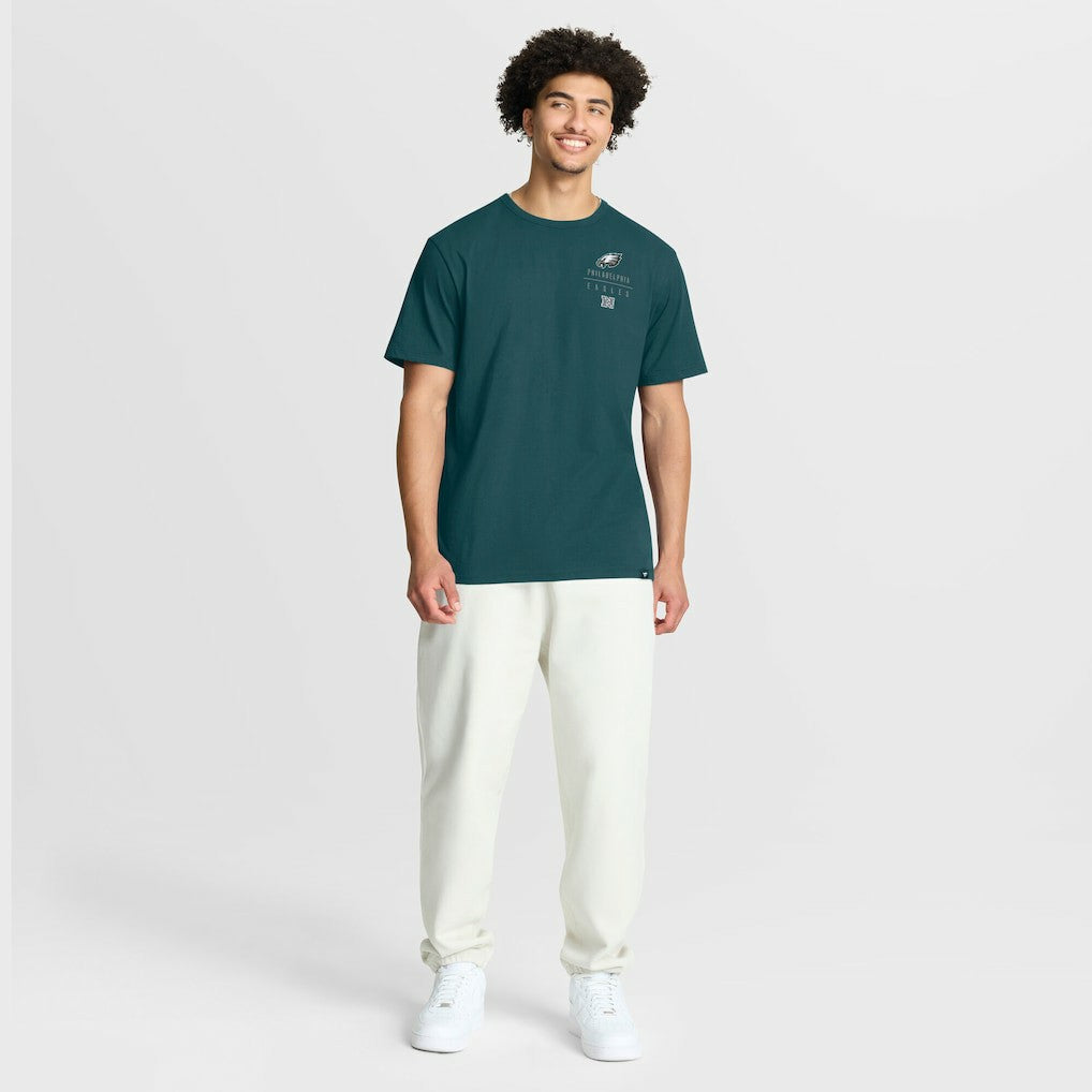 Philadelphia Eagles Passing Pocket Legacy T-Shirt Midnight Green - Fanatics