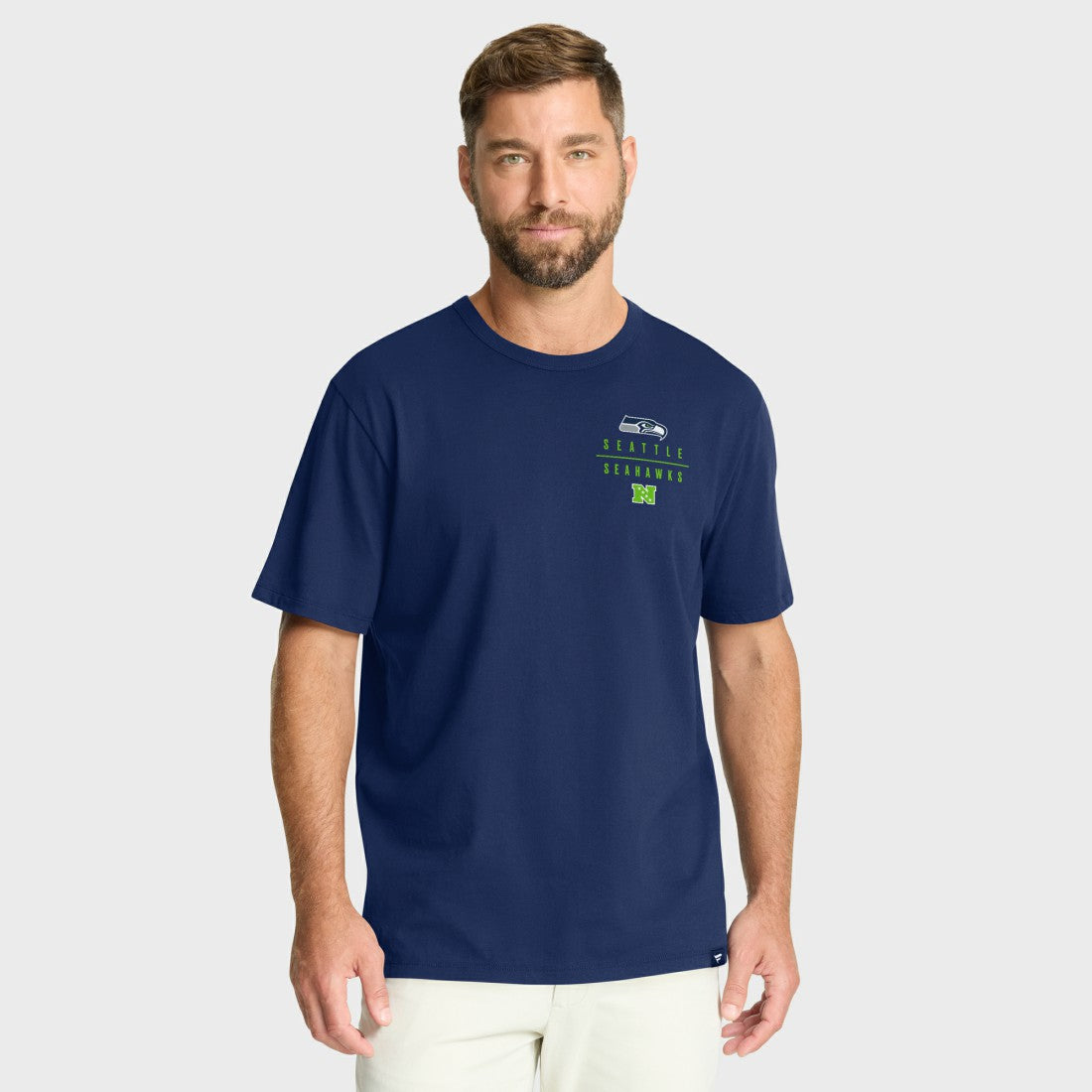 Seattle Seahawks Passing Pocket Legacy T-Shirt College Navy - Fanatics