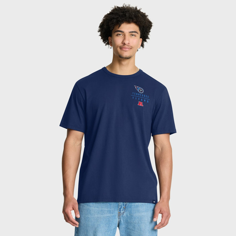Tennessee Titans Passing Pocket Legacy T-Shirt Navy - Fanatics