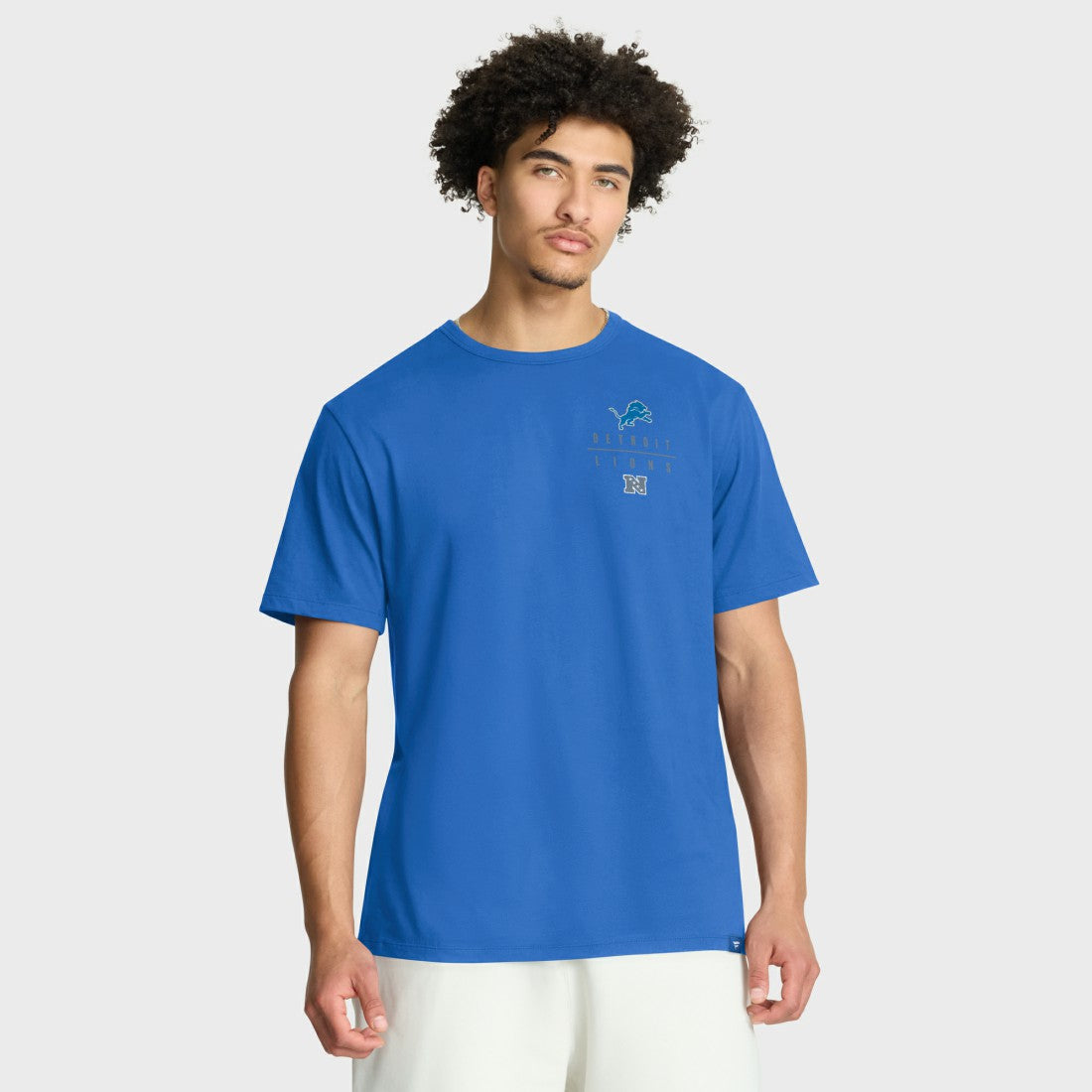 Detroit Lions Passing Pocket Legacy T-Shirt Blue - Fanatics