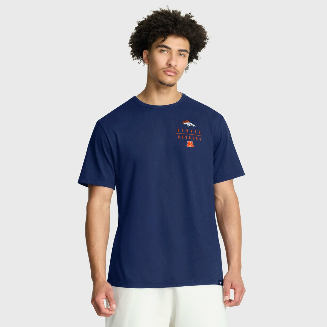 Denver Broncos Passing Pocket Legacy T-Shirt Navy - Fanatics
