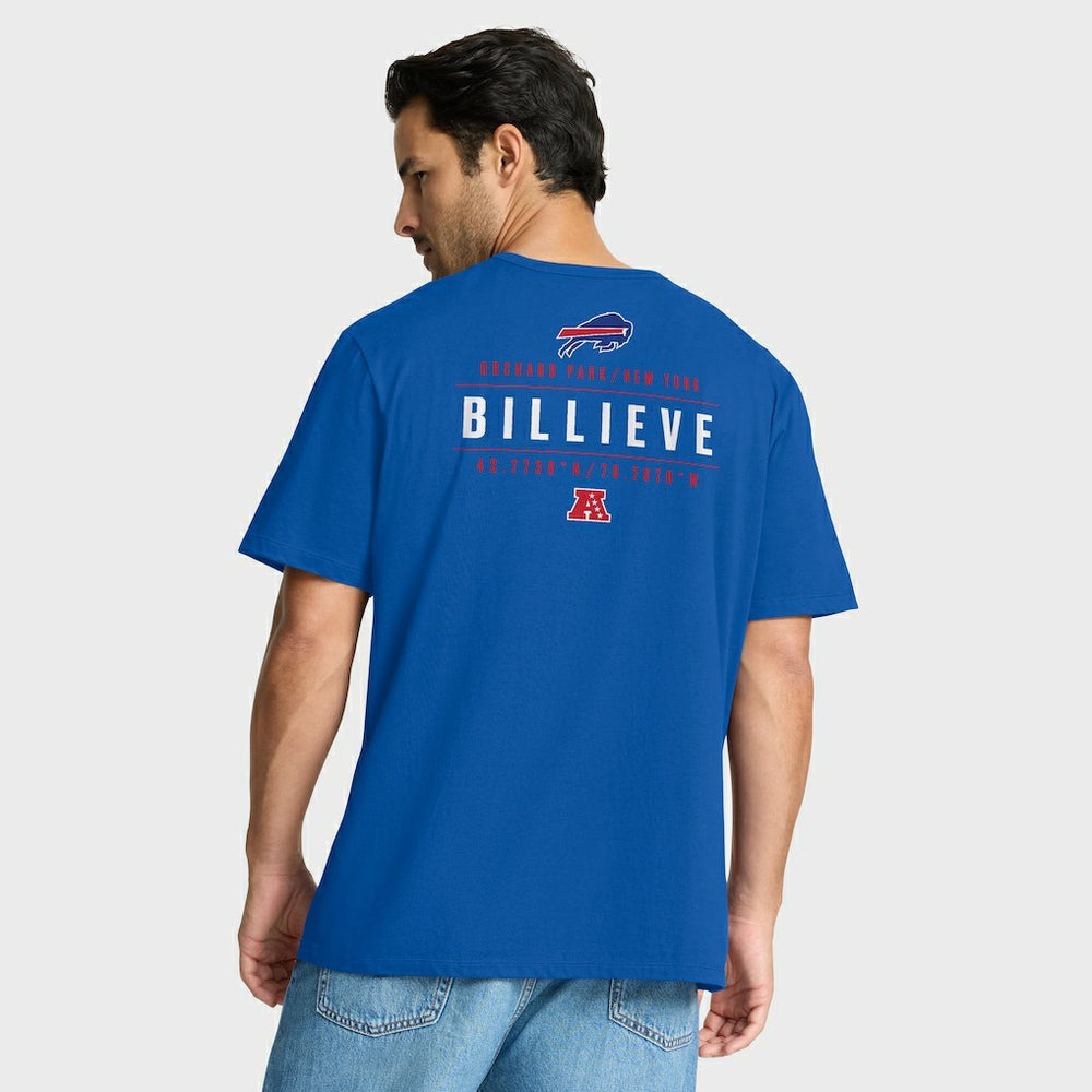 Buffalo Bills Passing Pocket Legacy T-Shirt Royal - Fanatics