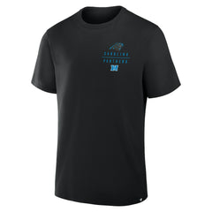 Carolina Panthers Passing Pocket Legacy T-Shirt Black - Fanatics