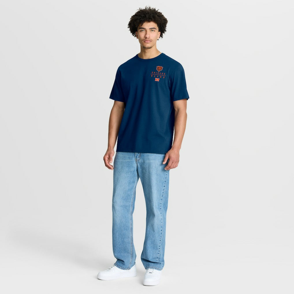 Chicago Bears Passing Pocket Legacy T-Shirt Navy - Fanatics