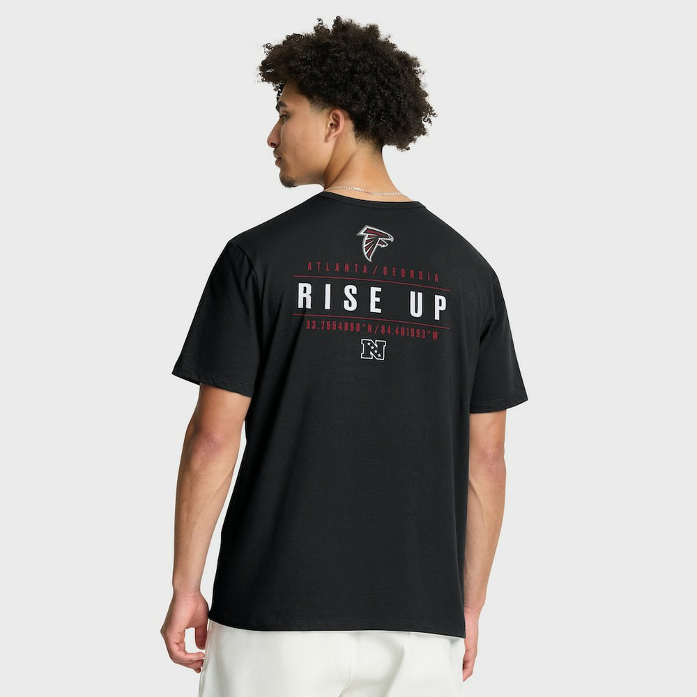 Atlanta Falcons Passing Pocket Legacy T-Shirt Black - Fanatics
