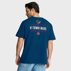 Houston Texans Passing Pocket Legacy T-Shirt Navy - Fanatics