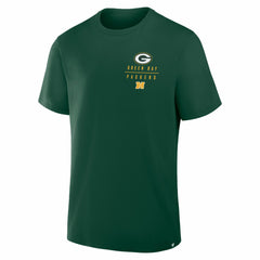 Green Bay Packers Passing Pocket Legacy T-Shirt Green - Fanatics