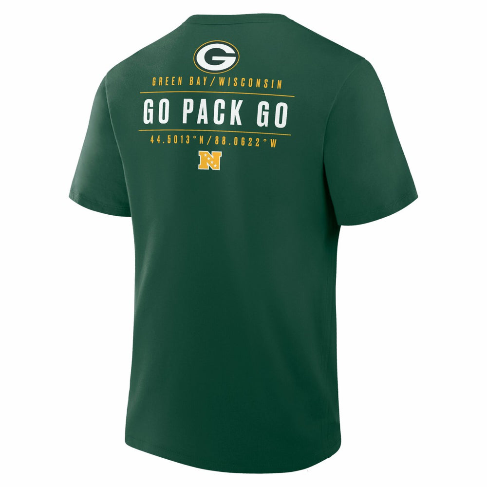 Green Bay Packers Passing Pocket Legacy T-Shirt Green - Fanatics