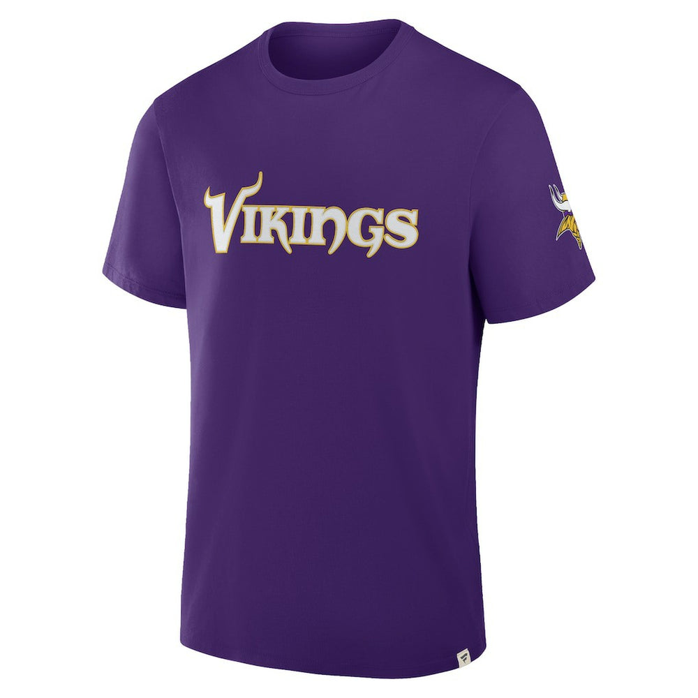 Minnesota Vikings Elevated Classic Legacy T-Shirt Purple - Fanatics