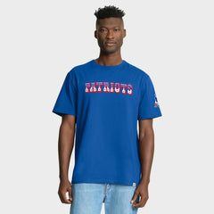 New England Patriots Elevated Classic Legacy T-Shirt Royal - Fanatics
