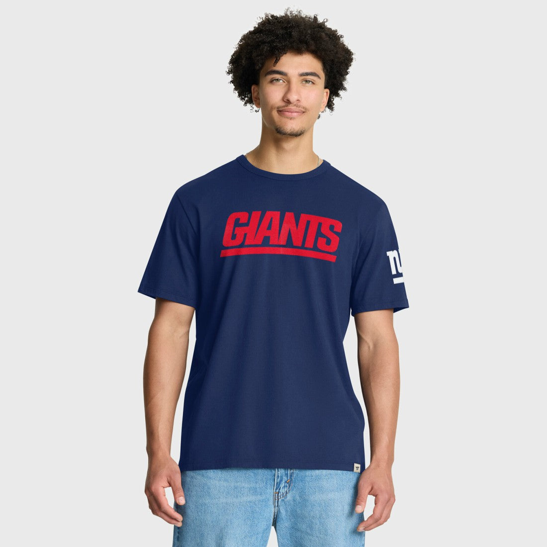 New York Giants Elevated Classic Legacy T-Shirt Navy - Fanatics
