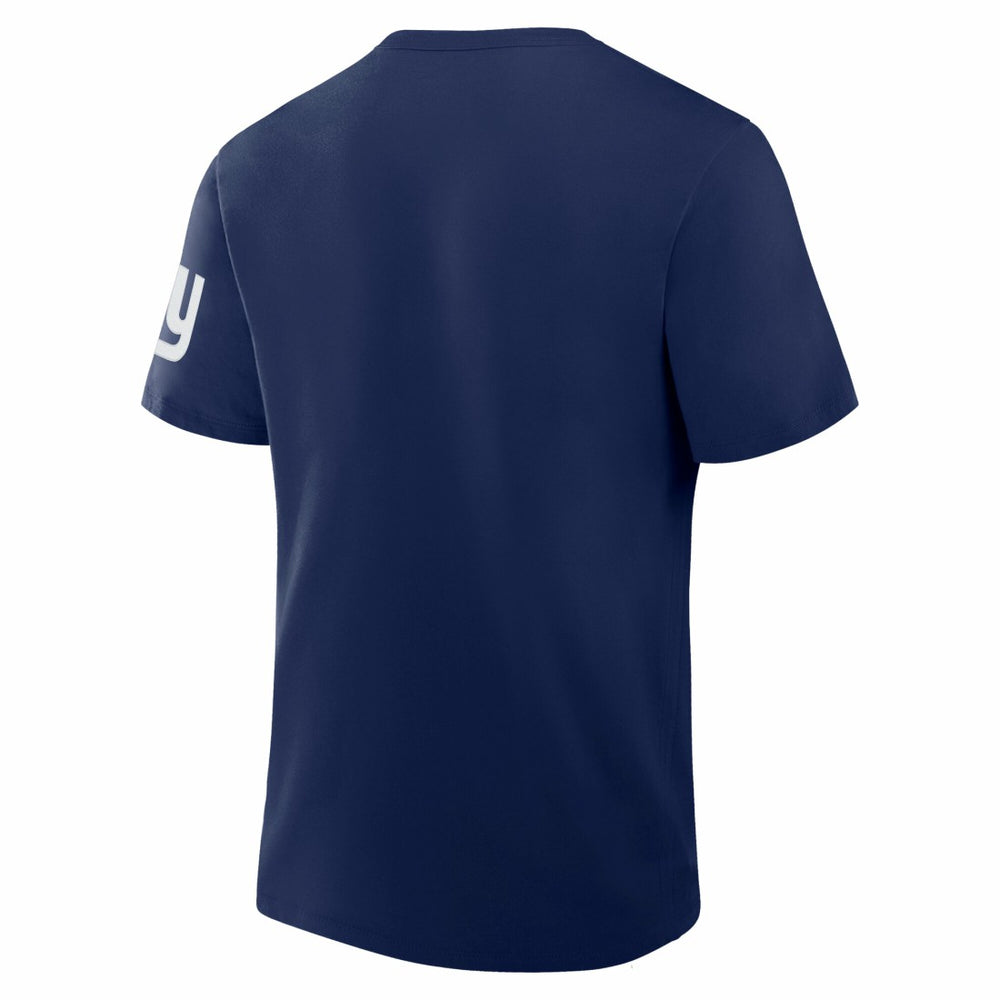New York Giants Elevated Classic Legacy T-Shirt Navy - Fanatics