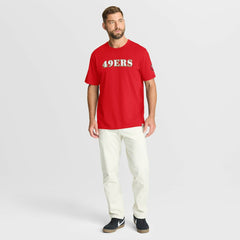 San Francisco 49ers Elevated Classic Legacy T-Shirt Scarlet - Fanatics