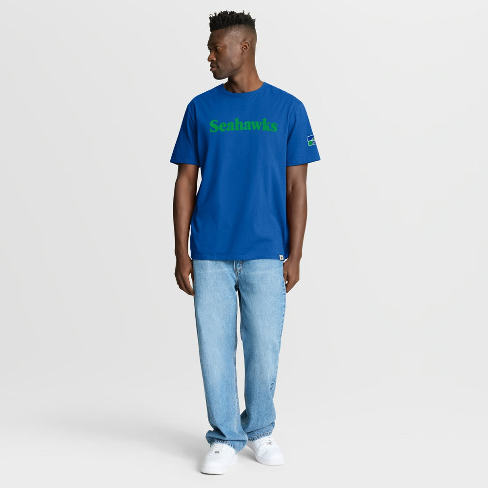 Seattle Seahawks Elevated Classic Legacy T-Shirt Royal - Fanatics