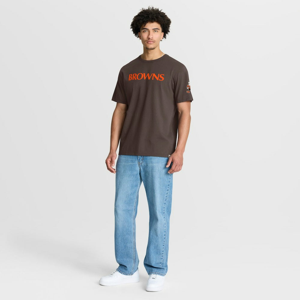 Cleveland Browns Elevated Classic Legacy T-Shirt Brown - Fanatics