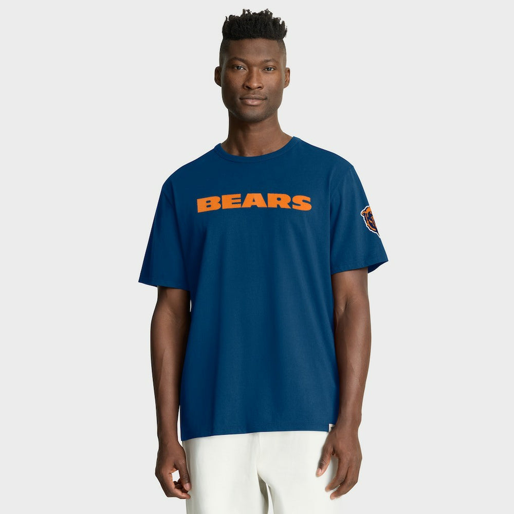 Chicago Bears Elevated Classic Legacy T-Shirt Navy - Fanatics