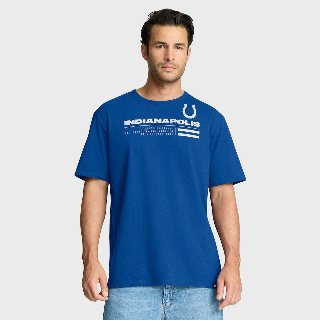 Indianapolis Colts Chop Block Legacy T-Shirt Royal - Fanatics