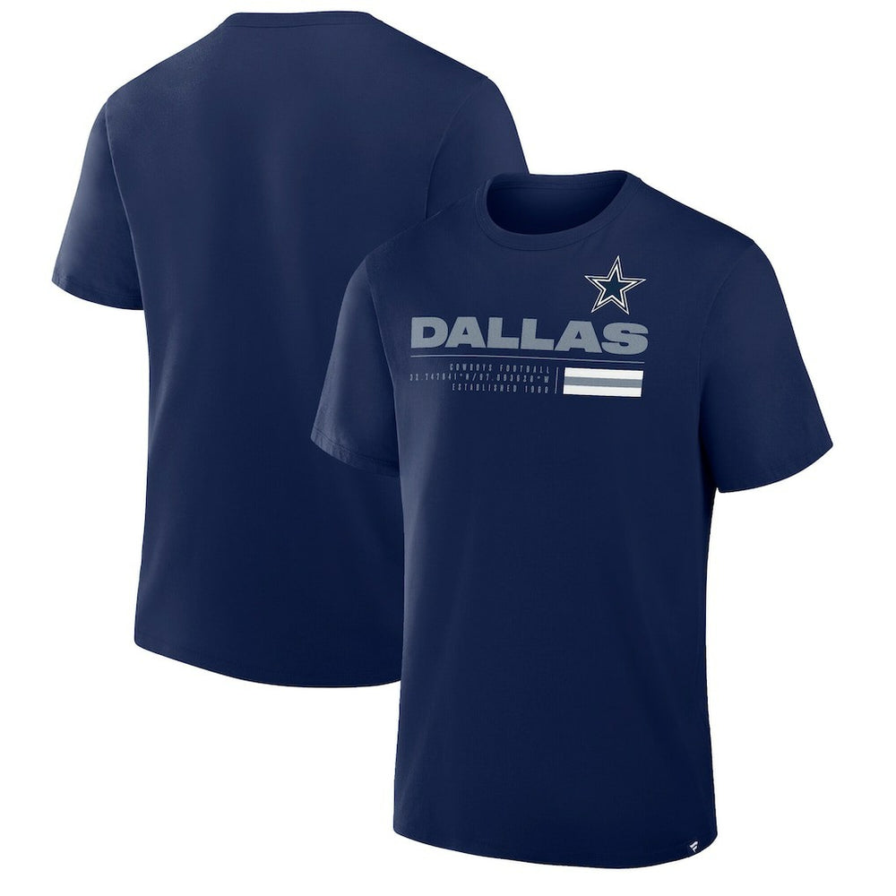 Dallas Cowboys Chop Block Legacy T-Shirt Navy - Fanatics