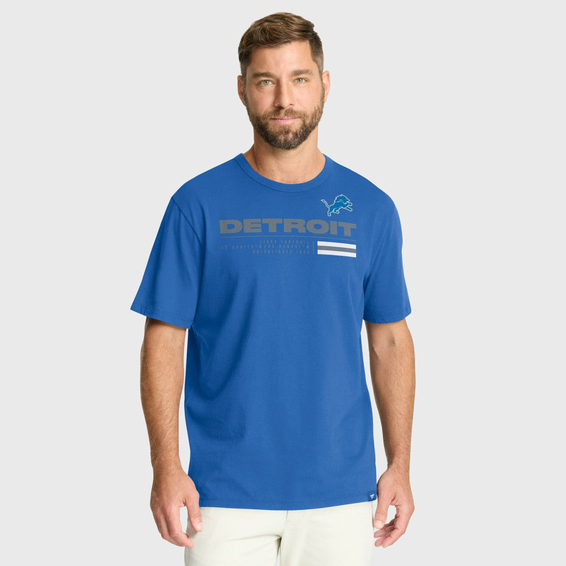 Detroit Lions Chop Block Legacy T-Shirt Blue - Fanatics