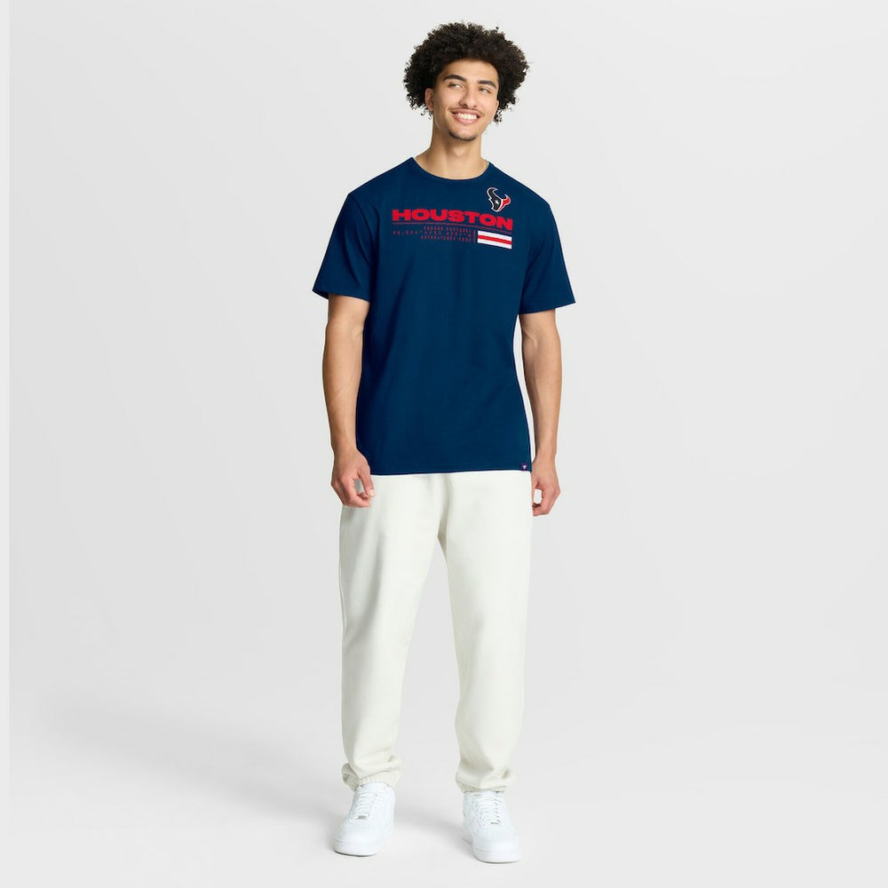 Houston Texans Chop Block Legacy T-Shirt Navy - Fanatics
