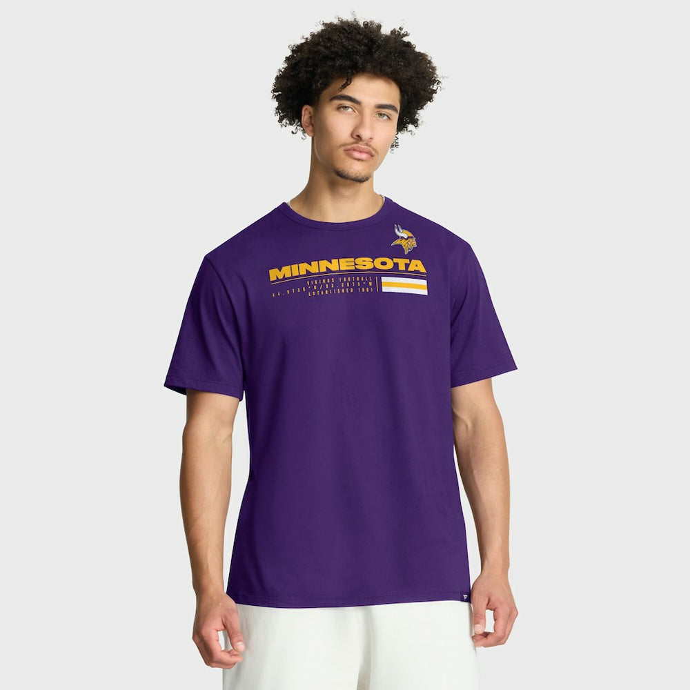 Minnesota Vikings Chop Block Legacy T-Shirt Purple - Fanatics