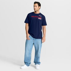 New England Patriots Chop Block Legacy T-Shirt Navy - Fanatics