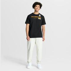 Pittsburgh Steelers Chop Block Legacy T-Shirt Black - Fanatics