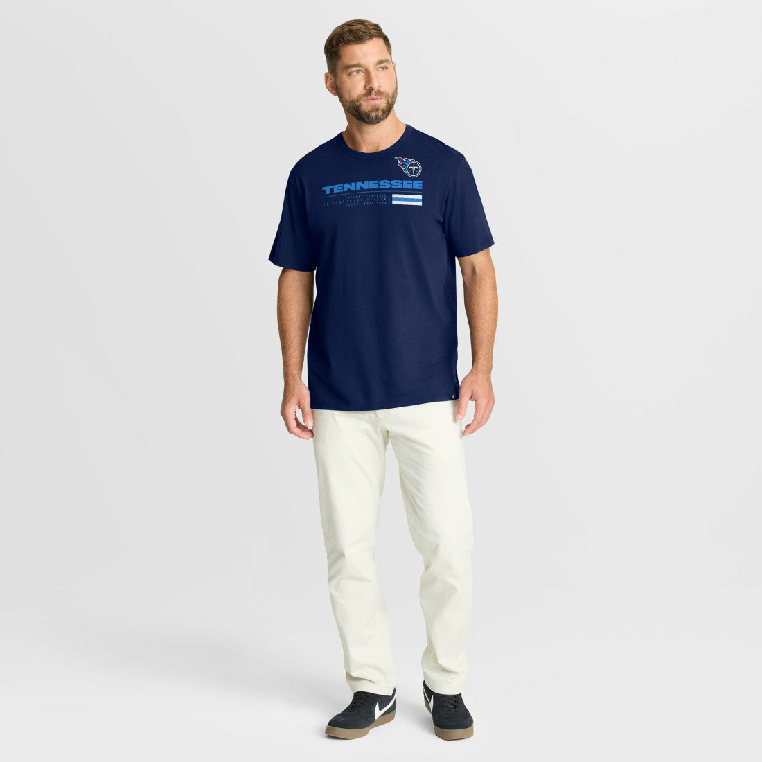 Tennessee Titans Chop Block Legacy T-Shirt Navy - Fanatics