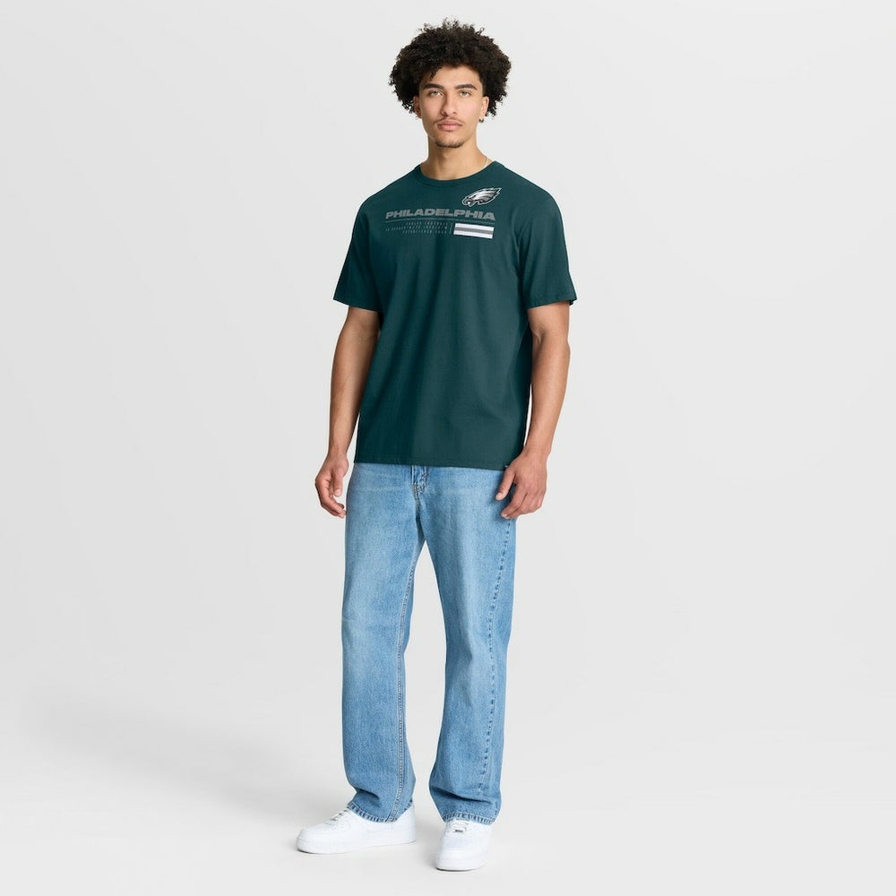 Philadelphia Eagles Chop Block Legacy T-Shirt Midnight Green - Fanatics