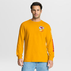 Kansas City Chiefs Clock Management Legacy Long Sleeve T-Shirt Gold - Fanatics