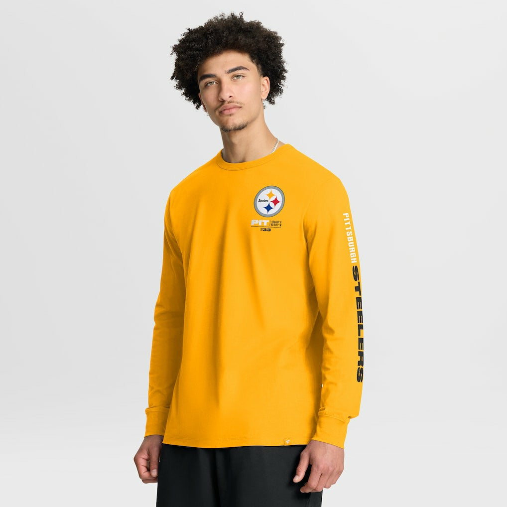 Pittsburgh Steelers Clock Management Legacy Long Sleeve T-Shirt Gold - Fanatics