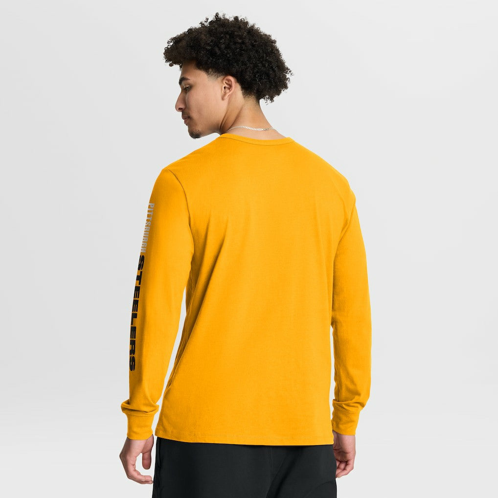 Pittsburgh Steelers Clock Management Legacy Long Sleeve T-Shirt Gold - Fanatics