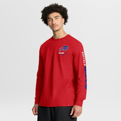 Buffalo Bills Clock Management Legacy Long Sleeve T-Shirt Red - Fanatics