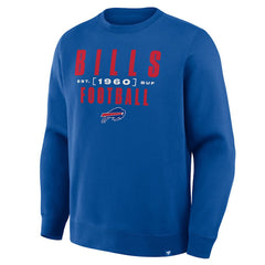 Buffalo Bills Powerful Throw Legacy Pullover Sweatshirt Royal - Fanatics
