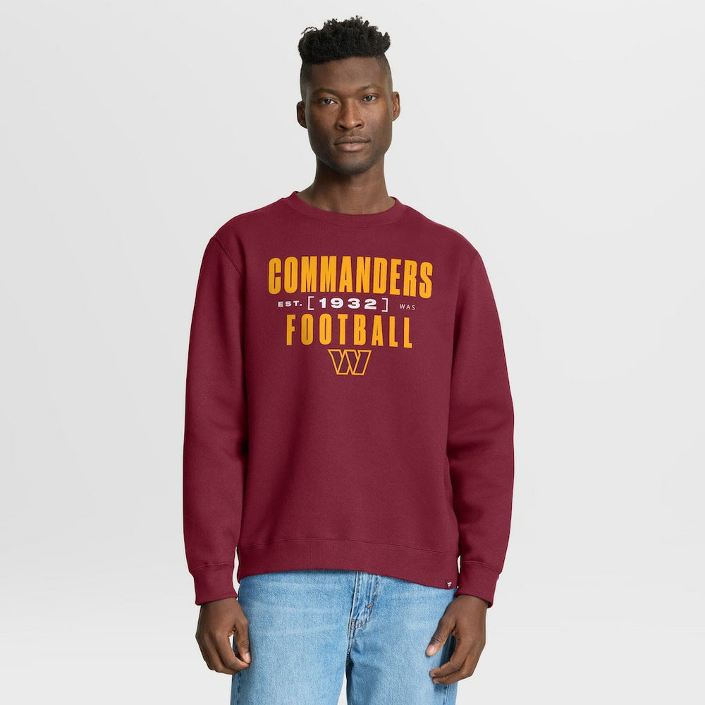 Washington Commanders Powerful Throw Legacy Pullover Sweatshirt Burgundy - Fanatics