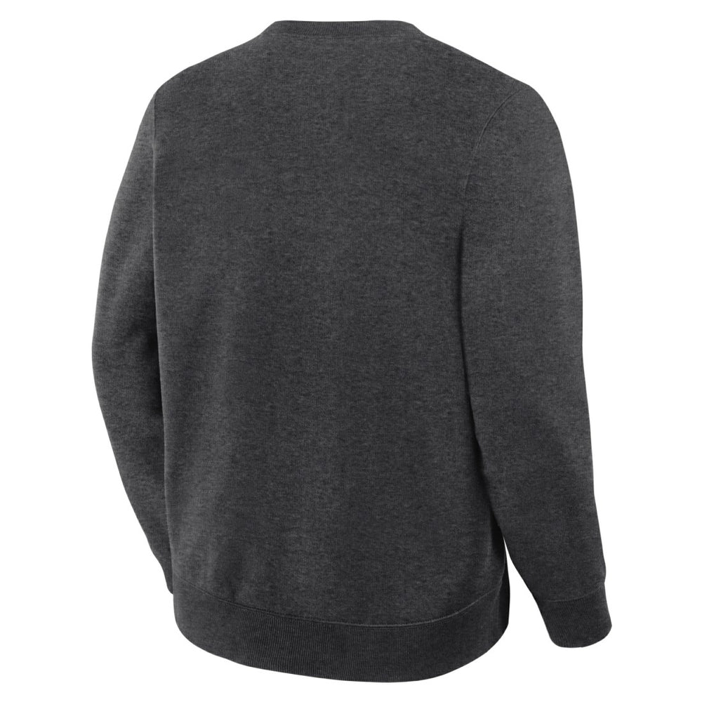 Tampa Bay Buccaneers Powerful Throw Legacy Pullover Sweatshirt Heather Pewter - Fanatics