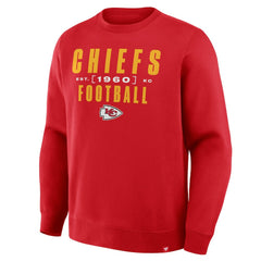 Kansas City Chiefs Powerful Throw Legacy Pullover Sweatshirt Red - Fanatics