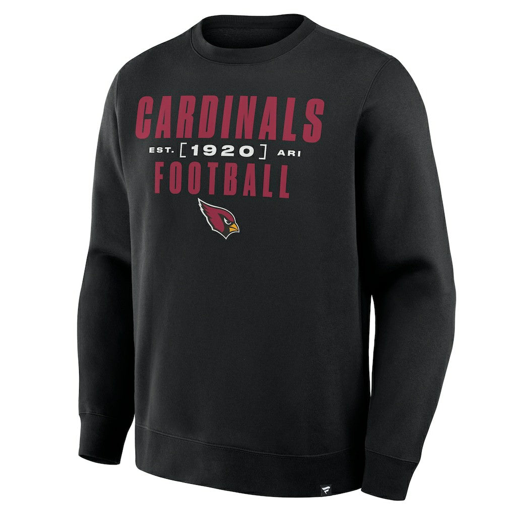 Arizona Cardinals Powerful Throw Legacy Pullover Sweatshirt Black - Fanatics