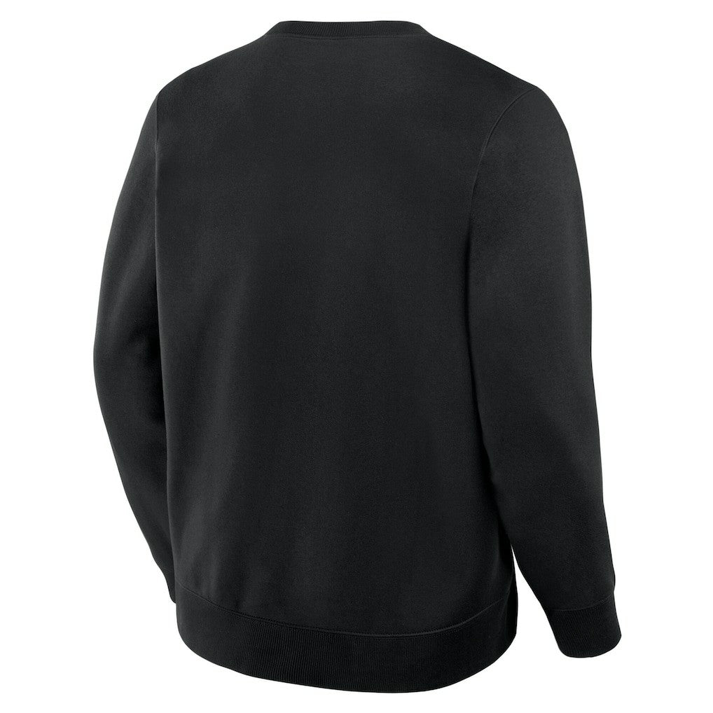 New Orleans Saints Powerful Throw Legacy Pullover Sweatshirt Black - Fanatics