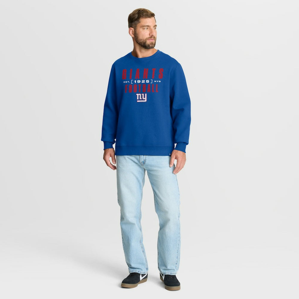 New York Giants Powerful Throw Legacy Pullover Sweatshirt Royal - Fanatics