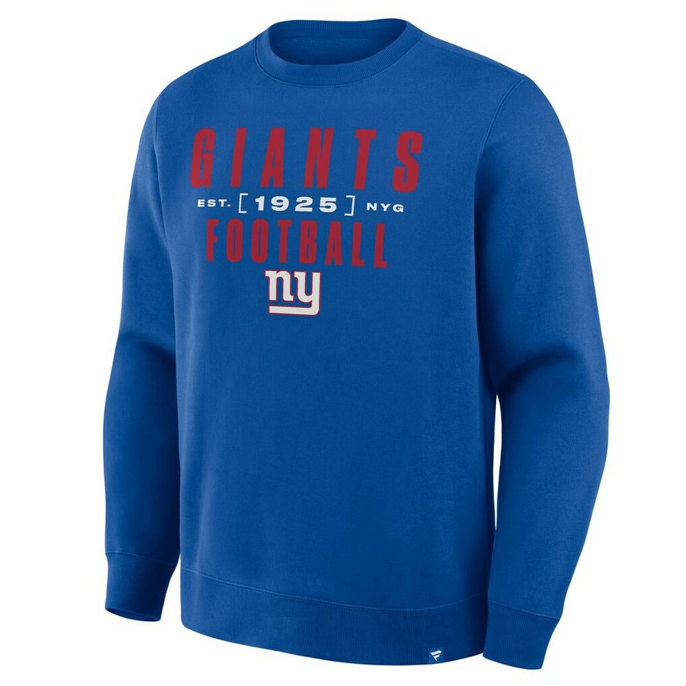 New York Giants Powerful Throw Legacy Pullover Sweatshirt Royal - Fanatics