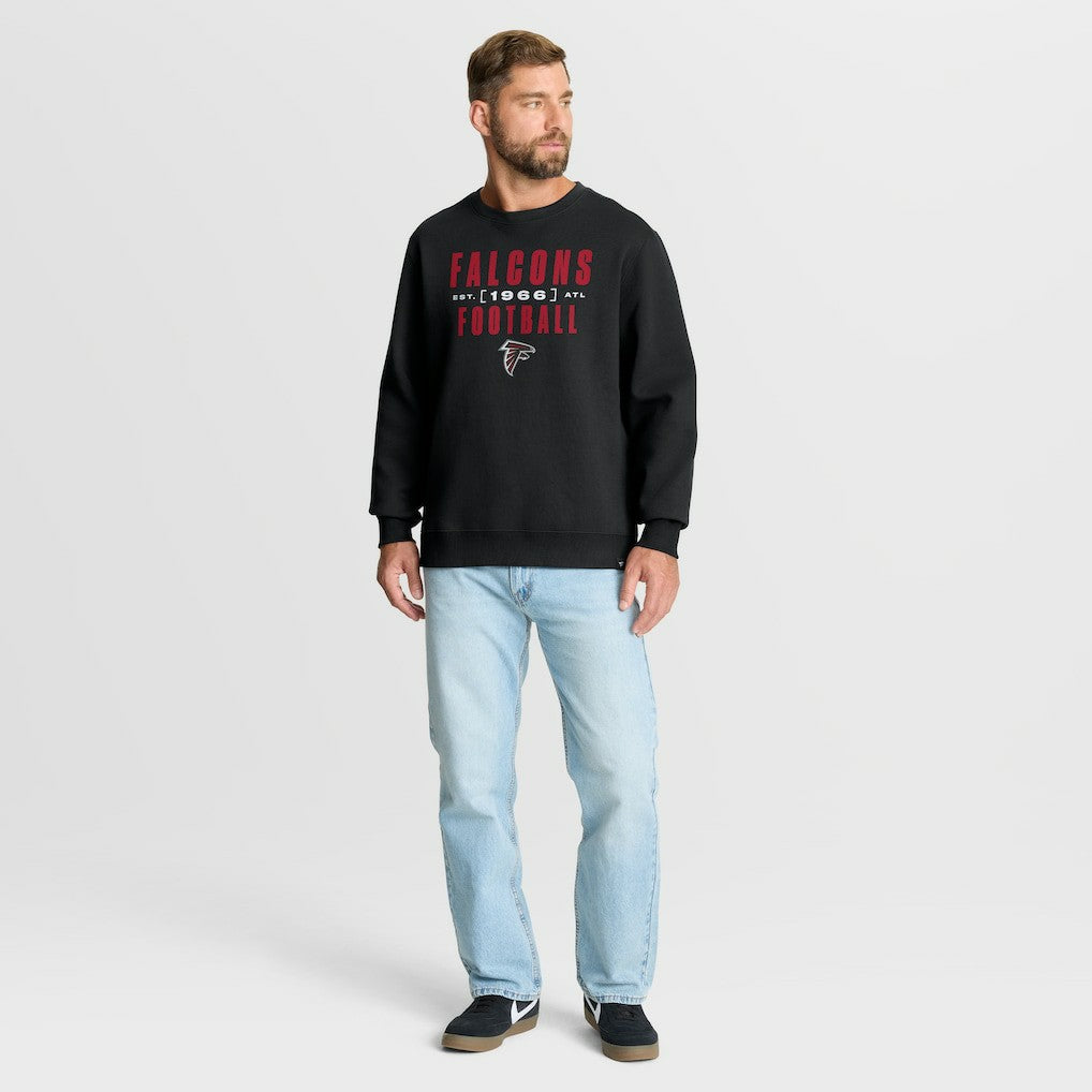 Atlanta Falcons Powerful Throw Legacy Pullover Sweatshirt Black - Fanatics
