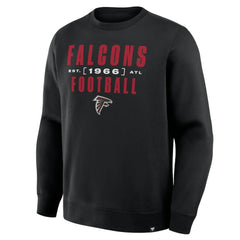 Atlanta Falcons Powerful Throw Legacy Pullover Sweatshirt Black - Fanatics