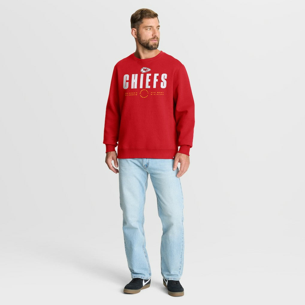 Kansas City Chiefs Direct Handoff Legacy Pullover Sweatshirt Red - Fanatics
