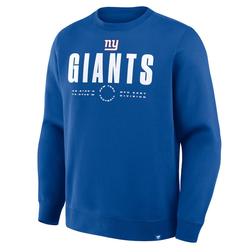 New York Giants Direct Handoff Legacy Pullover Sweatshirt Royal - Fanatics