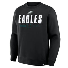Philadelphia Eagles Direct Handoff Legacy Pullover Sweatshirt Black - Fanatics