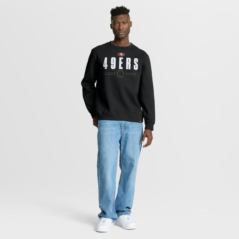 San Francisco 49ers Direct Handoff Legacy Pullover Sweatshirt Black - Fanatics