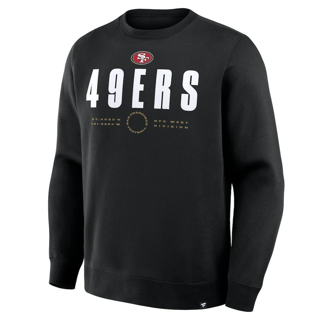 San Francisco 49ers Direct Handoff Legacy Pullover Sweatshirt Black - Fanatics