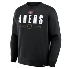 San Francisco 49ers Direct Handoff Legacy Pullover Sweatshirt Black - Fanatics