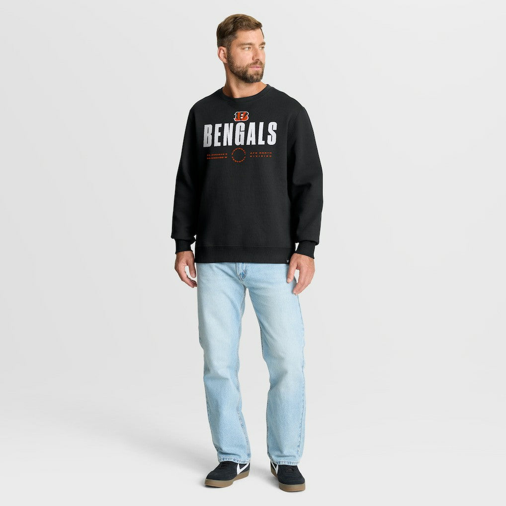 Cincinnati Bengals Direct Handoff Legacy Pullover Sweatshirt Black - Fanatics